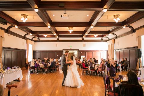 Indoor wedding at Paso Robles Inn